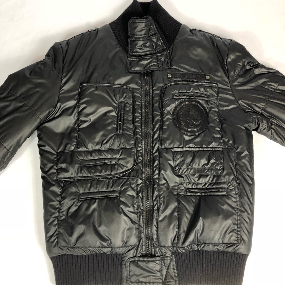 Mens Mozillo Limited Puffer Jacket Black  Size 50
